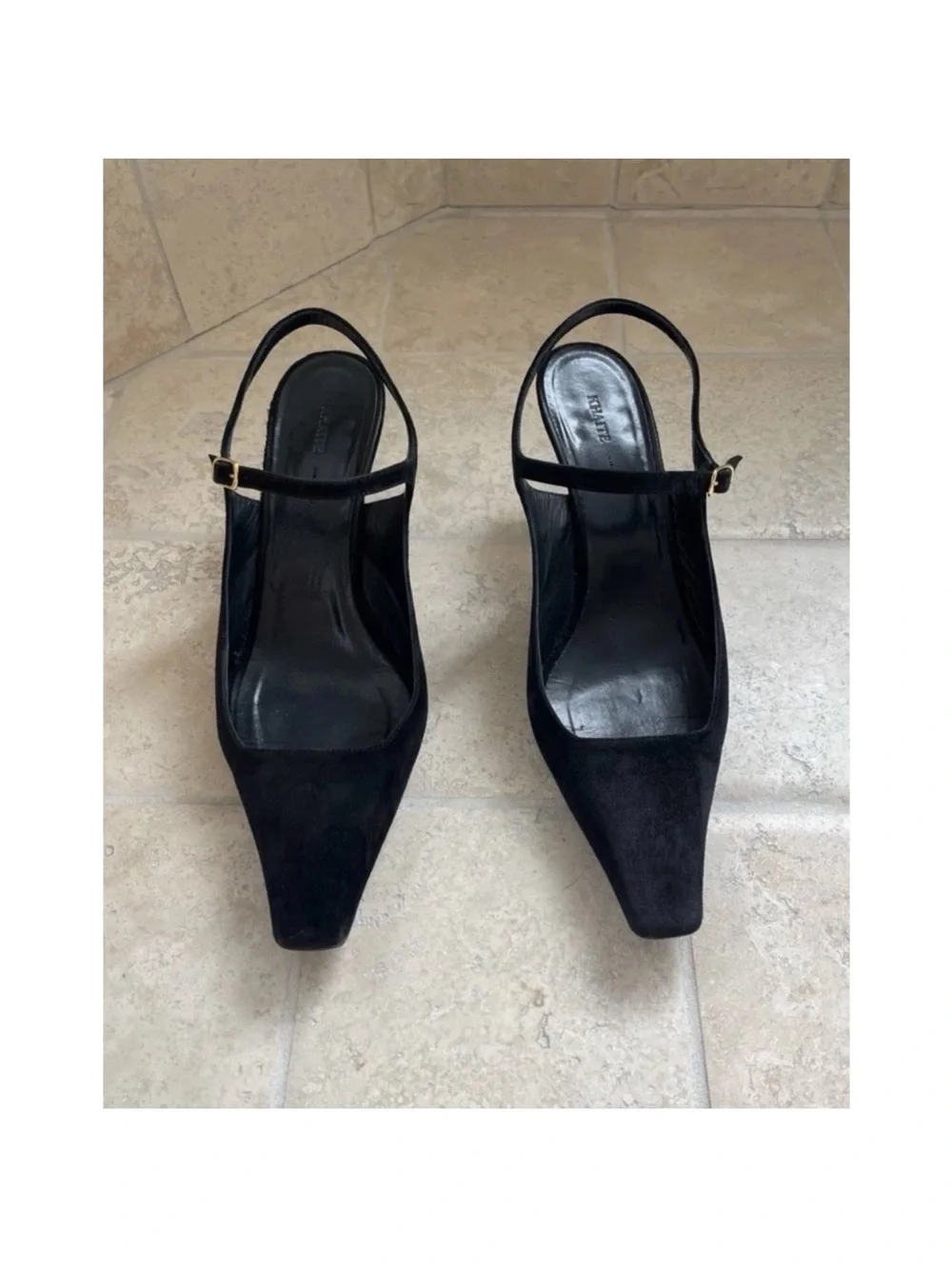 KHAITE sidney suede